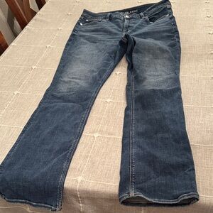 American Eagle Outfitters Women's Dark Blue Boot Cut Jeans